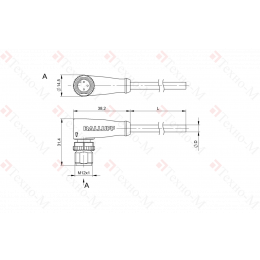 Разъем с кабелем Balluff BCC M423-0000-2A-001-PX0334-200