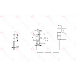 Оптоволоконный кабель Balluff BOH FK-Z001-001-01-S49F