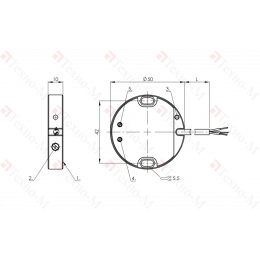 Емкостной датчик Balluff BCS D50OO02-YPC25C-EV02