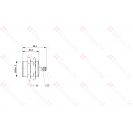 Индуктивный датчик Balluff BES 516-327-G-E5-Y-S49