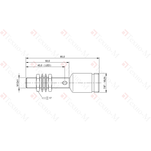 Индуктивный датчик Balluff BES 516-207-S5-E
