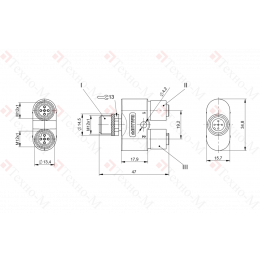 Y-образный распределитель Balluff BCC M415-M415-M415-U0003-000