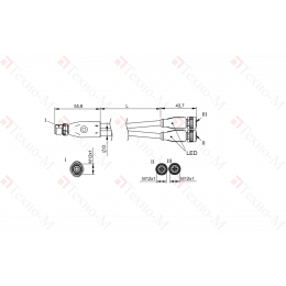 Y-образный распределитель Balluff BCC M414-M415-M415-U2011-020