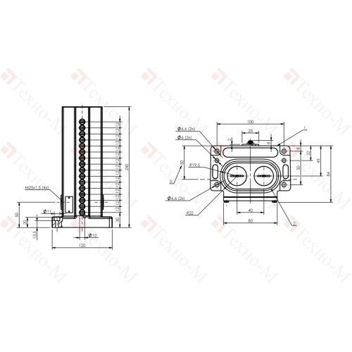 Блочный выключатель Balluff BNS 819-D16-L12-100-10