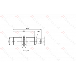 Индуктивный датчик Balluff BES M18MI-NSC80B-S04K