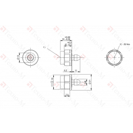Транспондер RFID Balluff BIS M-142-02/A-M8-SA2