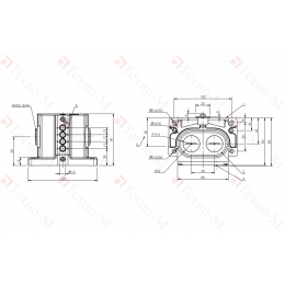 Блочный выключатель Balluff BNS 823-D04-K12-100-22-04-FC