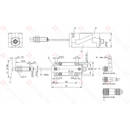 RFID головка чтения/записи Balluff BIS L-400-043-003-02-S115