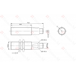 Оптический датчик Balluff BOS 18M-PS-IE25-S4