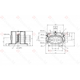 Блочный выключатель Balluff BNS 813-D04-L12-100-22-04-FC