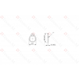 Транспондер RFID Balluff BIS L-204-03/L-BK