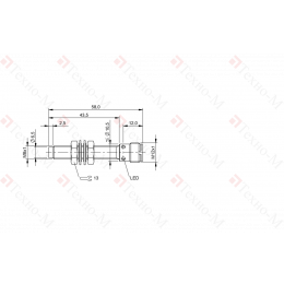 Индуктивный датчик Balluff BES M08EG-POC25F-S04G