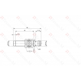 Индуктивный датчик Balluff BES M12MF1-POC10F-S04G