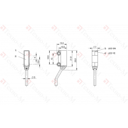 Оптический датчик Balluff BOS R020K-PO-PR11-02