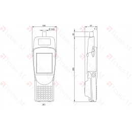 RFID портативный прибор чтения-записи Balluff BIS C-873-1-008-X-001-3003