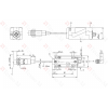 RFID головка чтения/записи Balluff BIS L-409-045-002-07-S4