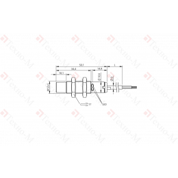 Емкостной датчик уровня Balluff BCS M12K4G1-GSM80G-EP02