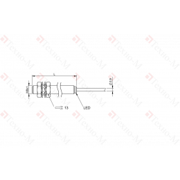 Индуктивный датчик Balluff BES M08EF-NSC15B-BP02-003