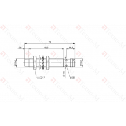 Индуктивный датчик Balluff BES 516-357-S4-C