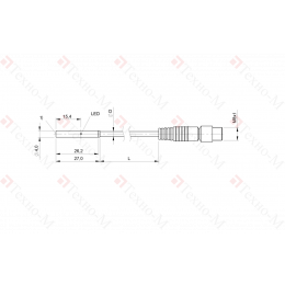 Индуктивный датчик Balluff BES 516-3008-E4-C-S49-00,2