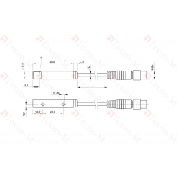 Оптический датчик Balluff BOS Q08M-X-KS21-00,2-S49