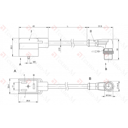 Соединительный кабель Balluff BCC VB43-M423-3E-666-PX0350-010