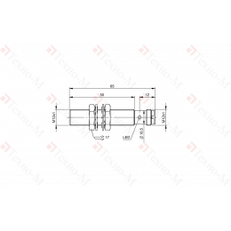 Индуктивный датчик Balluff BES M12EI-PSC40S-S04G-S