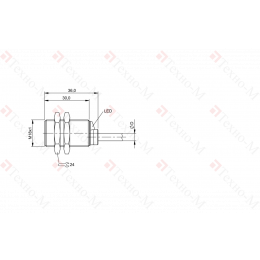 Индуктивный датчик Balluff BES M18MD-NSC50B-BV02-003