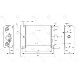 Блок обработки RFID Balluff BIS M-622-070-A01-03-ST33