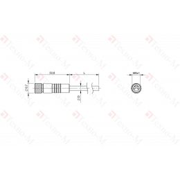 Разъем с кабелем Balluff BCC W314-0000-10-003-BW8434-050