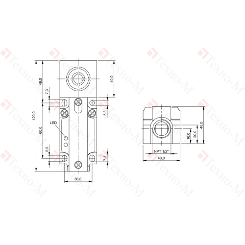 Индуктивный датчик Balluff BES 517-223-U4-E