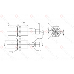 Оптический датчик Balluff BOS 18M-PO-RD23-S4