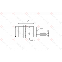 Индуктивный датчик Balluff BES M30MF2-PSC10B-BV02-EXE