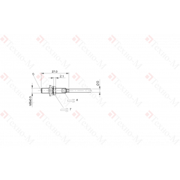 Индуктивный датчик Balluff BES M05ED-POD08B-BP02-R03