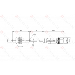 Индуктивный датчик Balluff BES M08MG-GSC20B-BZ00,3-GS04-U02