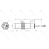 Емкостной датчик Balluff BCW M18B4M1-ICM80C-DV02