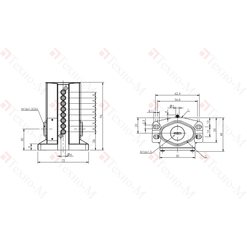 Блочный выключатель Balluff BNS 819-B08-R08-46-11
