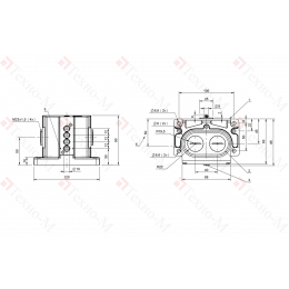 Блочный выключатель Balluff BNS 813-D04-R12-100-20-01-FE