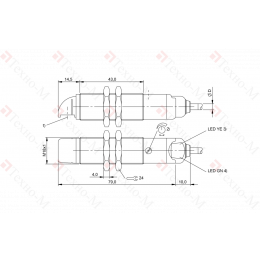 Оптический датчик Balluff BOS 18MR-PA-LD10-02