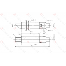 Оптический датчик Balluff BOS 18MR-PA-RE20-S4