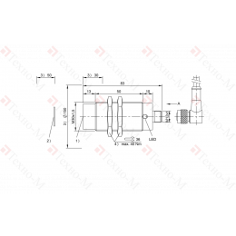 RFID головка чтения/записи Balluff BIS M-400-072-001-07-S4