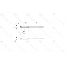 Магнитный датчик для цилиндра Balluff BMF 243K-PO-C-2A-PU-02