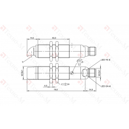 Оптический датчик Balluff BOS 18MR-PA-LE10-S4