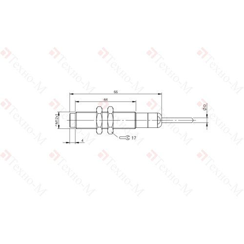 Индуктивный датчик Balluff BES M12MG2-GNX40F-BT02-EXA