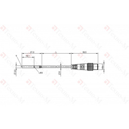 Индуктивный датчик Balluff BES G03ED-NSC10B-EP00,3-GS49