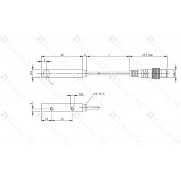 Оптический датчик Balluff BOS Q08M-PS-LE20-00,2-S49