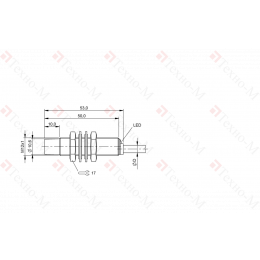 Индуктивный датчик Balluff BES M12MG-PSC80F-BP05
