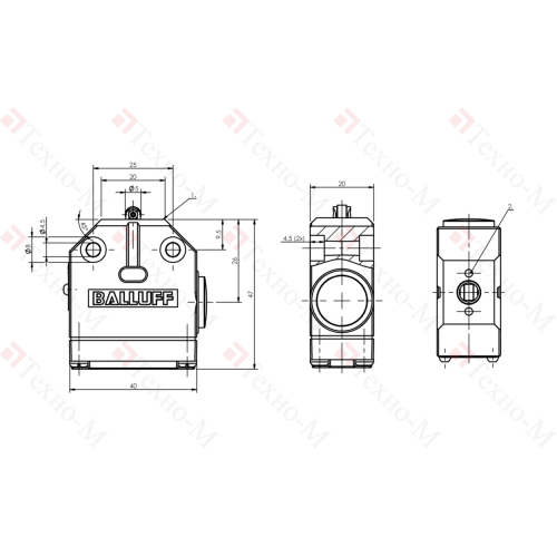 Одиночный выключатель Balluff BNS 813-99-R-49
