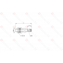 Индуктивный датчик Balluff BES M08MI-PSC30B-S49G