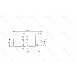 Индуктивный датчик Balluff BAW M18MI-BLC50B-S04G